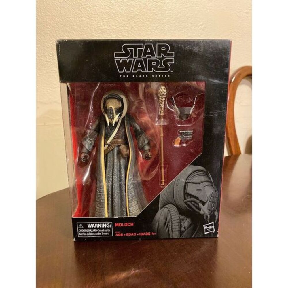 NIB Star Wars Black Series E2821‎ MOLOCH 6" Action Figure White Worm